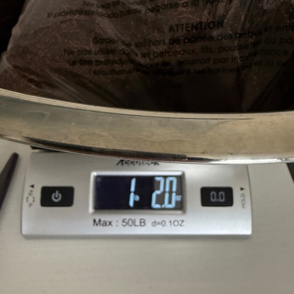 Maeve Violetta Brown Metallic Tinsel Knit Sweater Dolman Sleeve XL Festive Cozy - Picture 12 of 14